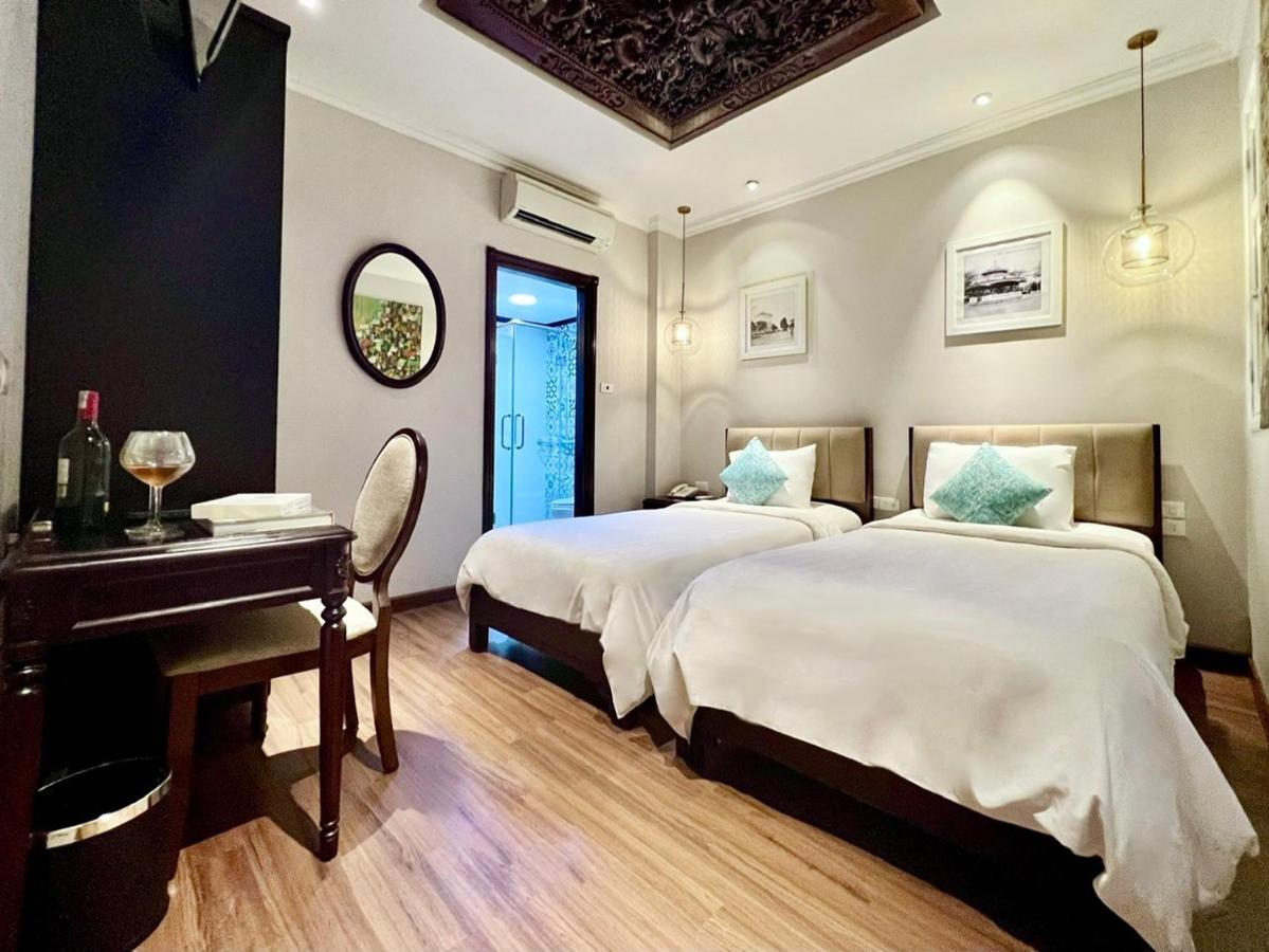 Hanoi Graceful Hotel And Travel Esterno foto