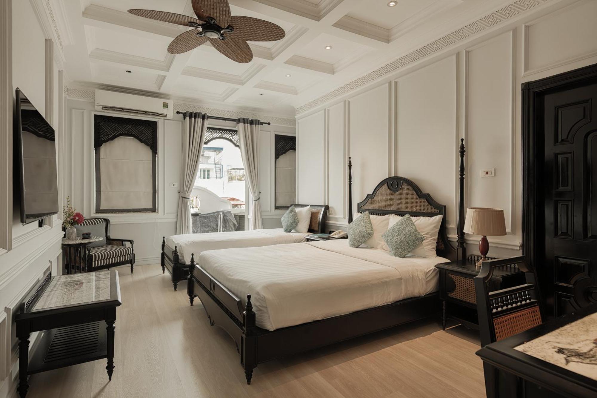 Hanoi Graceful Hotel And Travel Esterno foto