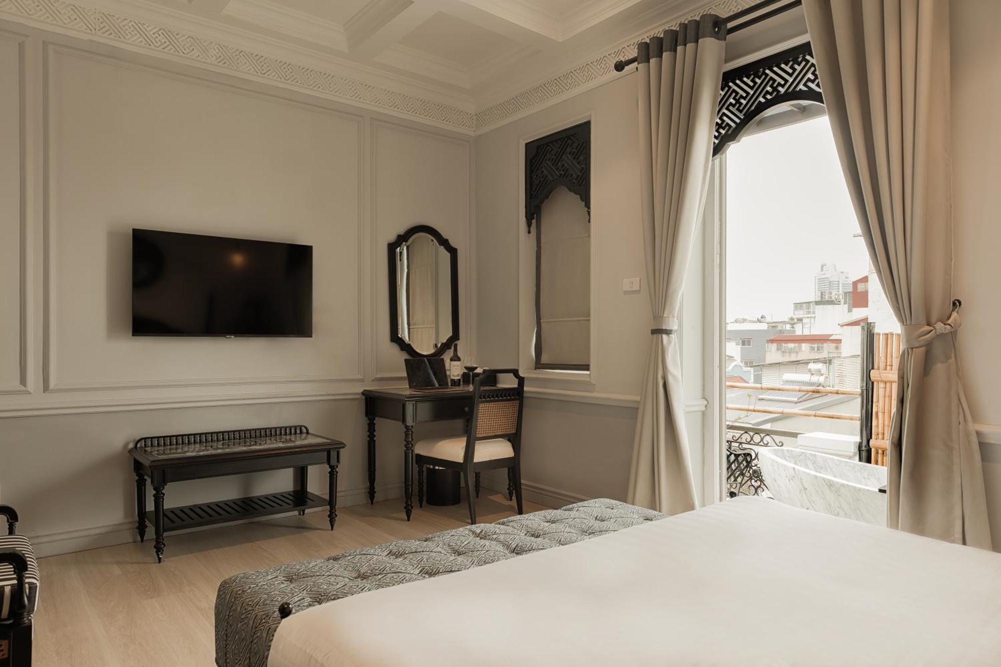 Hanoi Graceful Hotel And Travel Esterno foto